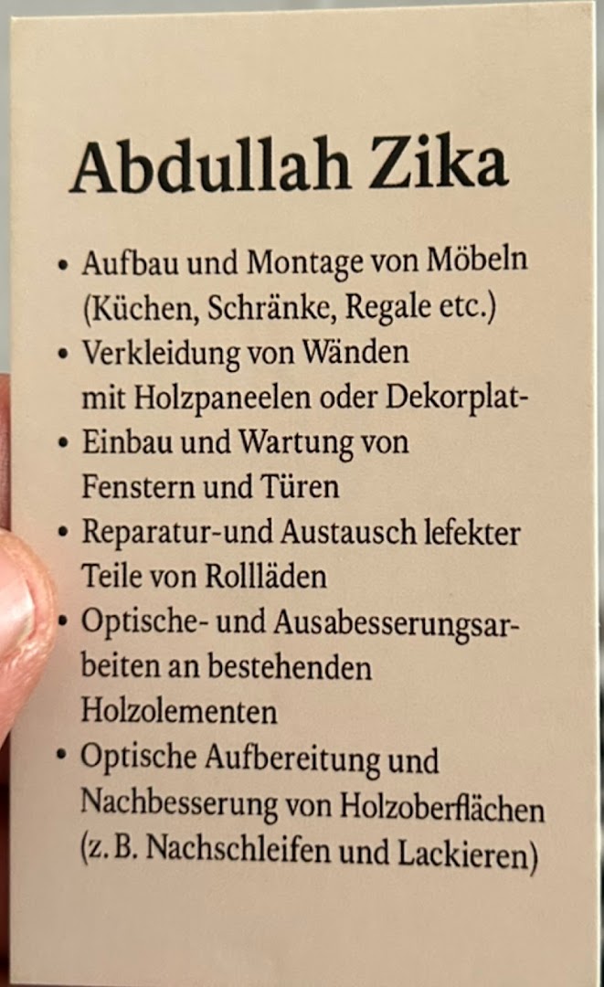 Zika Holzarbeiten — Fotos 7